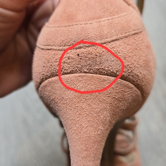 Michael Kors Sandra Suede Platform Sandal, Terra Color, Size 11 - Picture 10 of 10